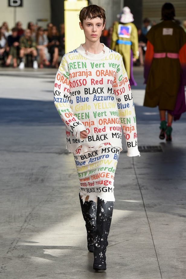 عرض أزياء MSGM لموسمي ربيع وصيف 2018 !