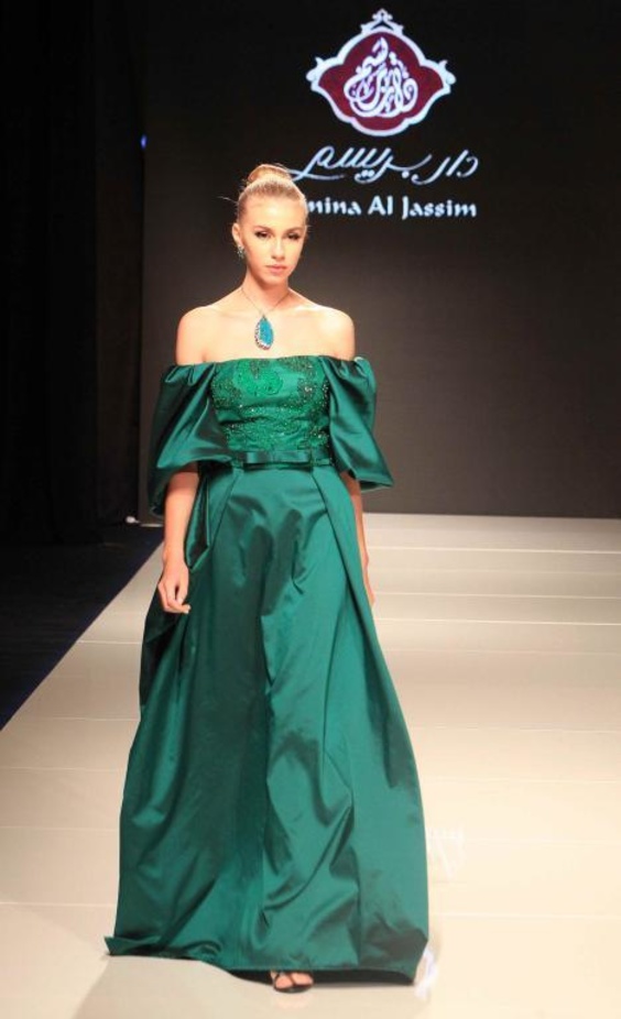 عرض ازياء امينة الجاسم لخريف 2018