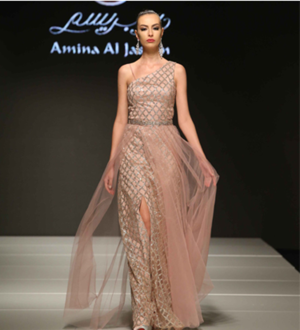 عرض ازياء امينة الجاسم لخريف 2018