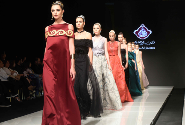 عرض ازياء امينة الجاسم لخريف 2018