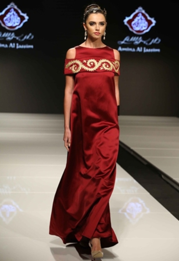 عرض ازياء امينة الجاسم لخريف 2018