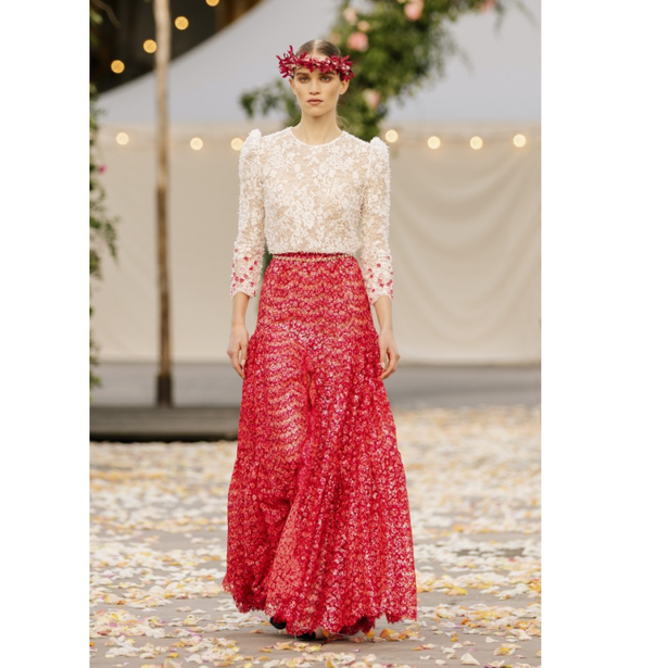 عرض مجموعة شانيل للهوت كوتور لربيع وصيف 2021 ضمن أسبوع الموضة في باريس