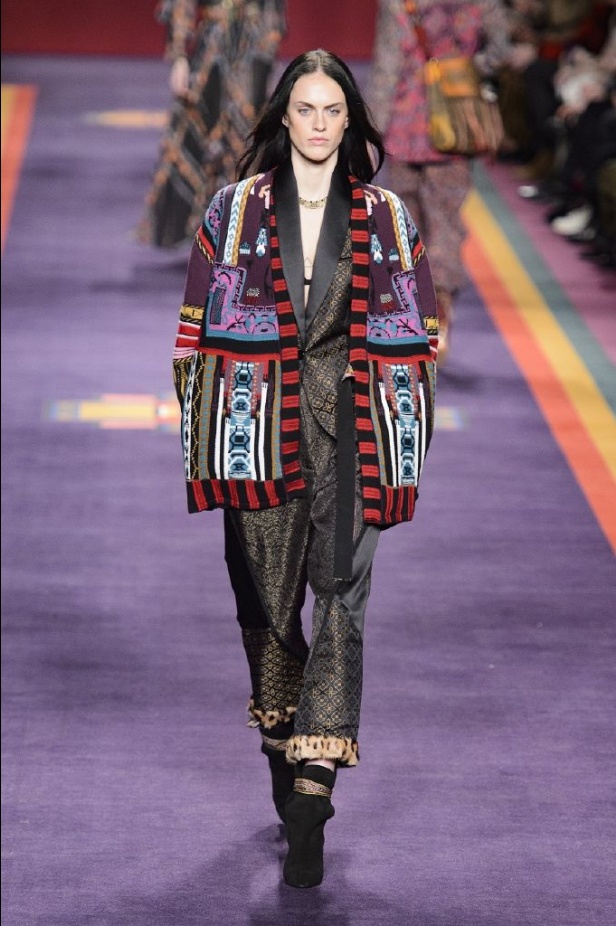 مجموعة متعددة الألوان منEtro  لخريف وشتاء 2017