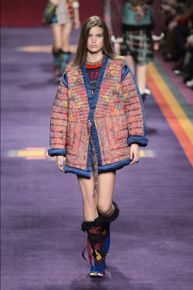 مجموعة متعددة الألوان منEtro  لخريف وشتاء 2017