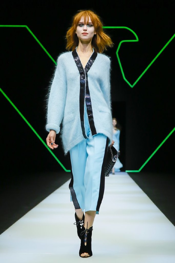 عرض ازياء أمبوريو أرماني لخريف وشتاء 2018