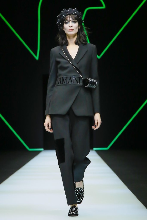 عرض ازياء أمبوريو أرماني لخريف وشتاء 2018