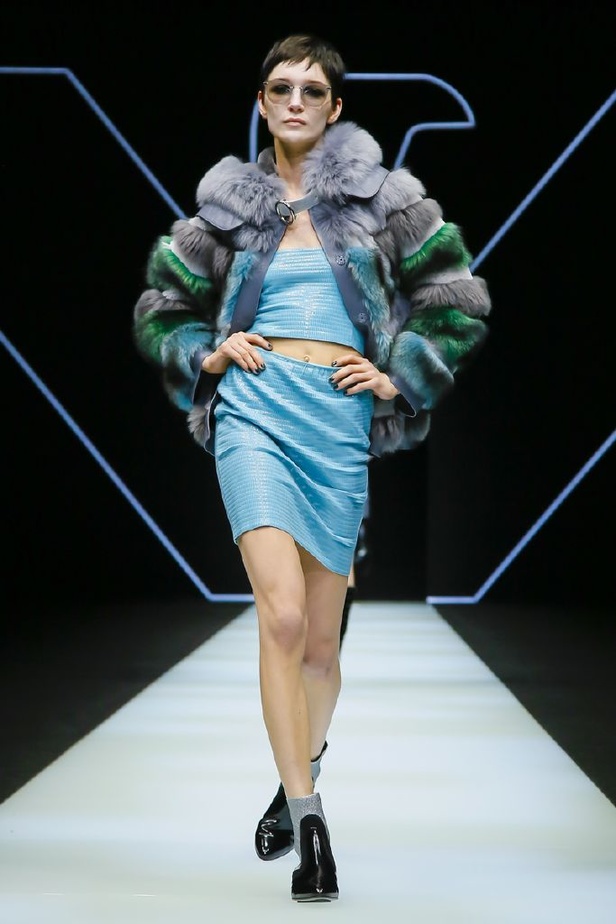 عرض ازياء أمبوريو أرماني لخريف وشتاء 2018