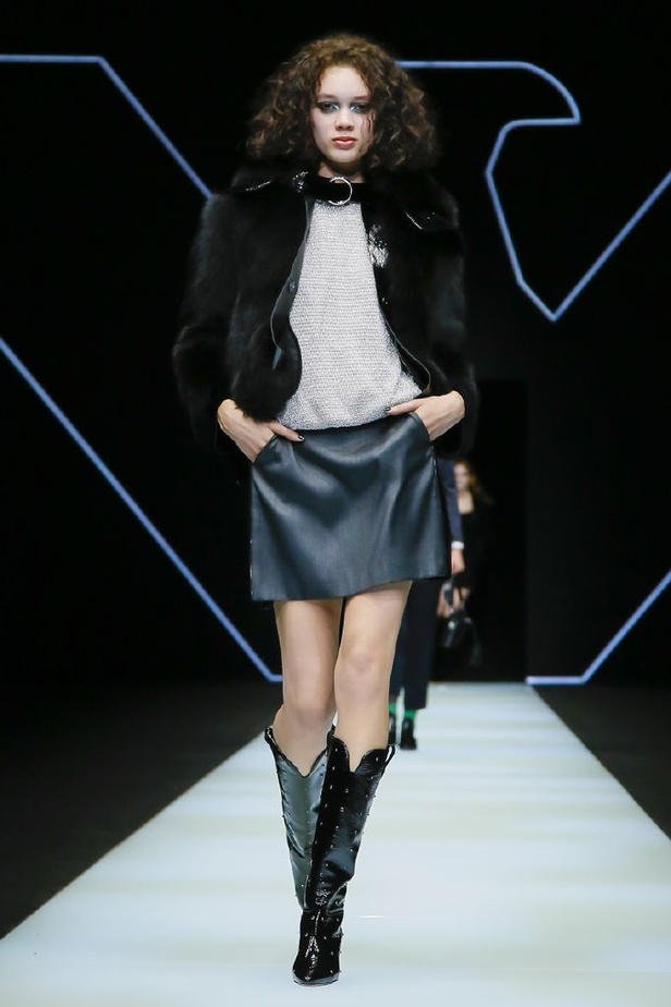 عرض ازياء أمبوريو أرماني لخريف وشتاء 2018