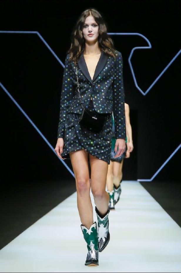 عرض ازياء أمبوريو أرماني لخريف وشتاء 2018