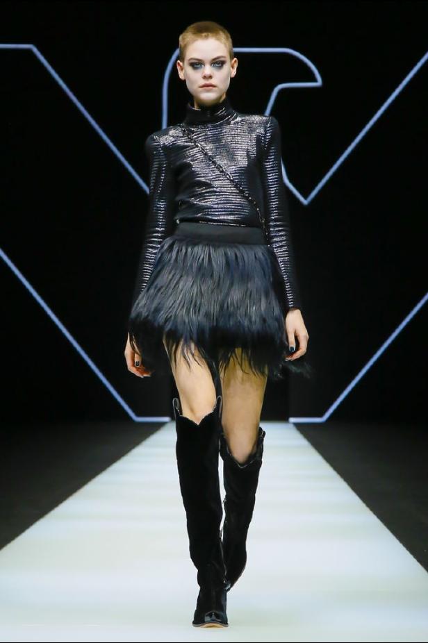 عرض ازياء أمبوريو أرماني لخريف وشتاء 2018