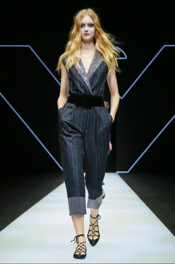 عرض ازياء أمبوريو أرماني لخريف وشتاء 2018