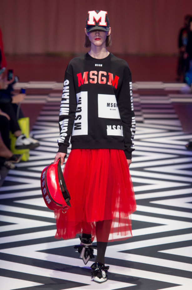 عرض أزياء Msgm لخريف وشتاء 2017