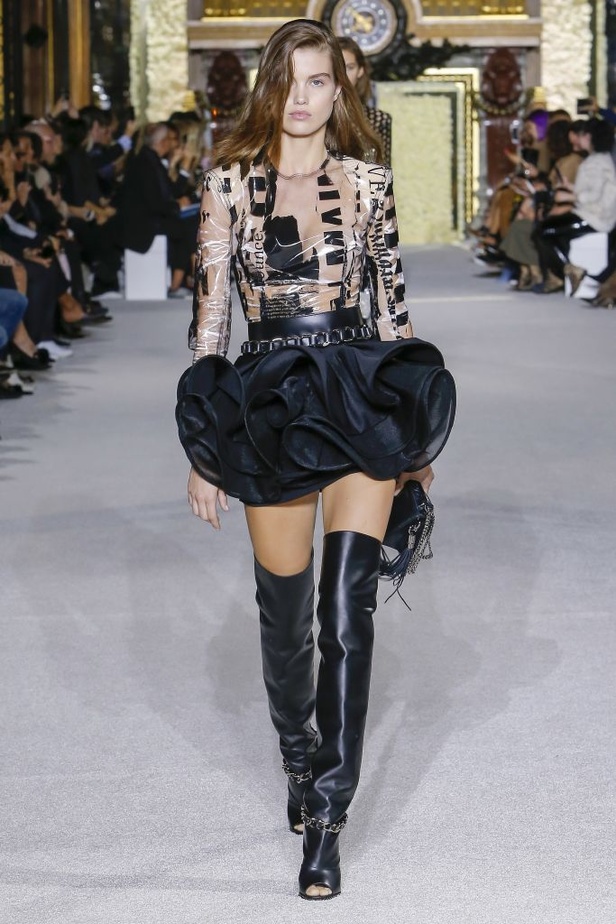 مجموعة Balmain لربيع وصيف 2018