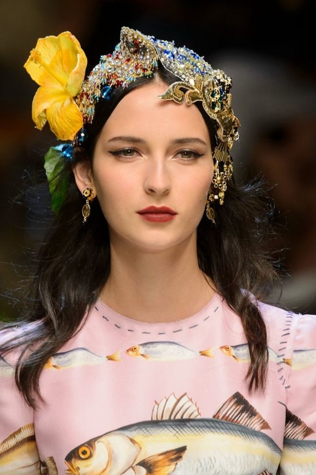 مجموعة Dolce & Gabbana  لربيع وصيف 2017