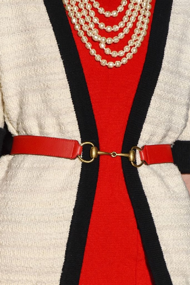 الازياء المشجرة بالوان مبهجة احدث موضة من دار غوتشي في شتاء 2018