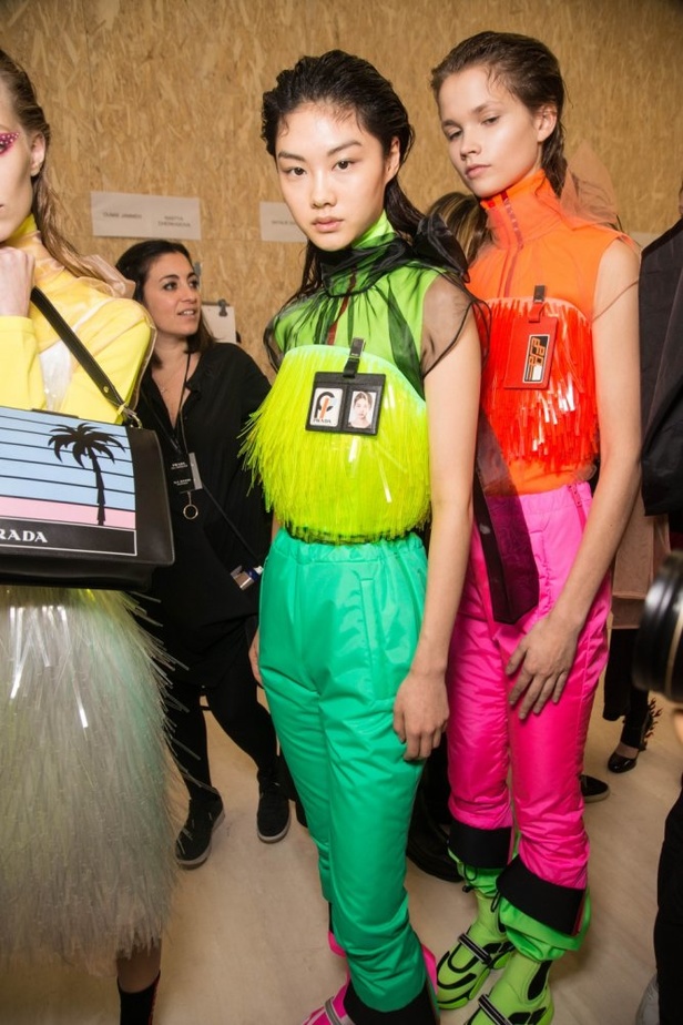 عرض ازياء برادا لخريف وشتاء 2018