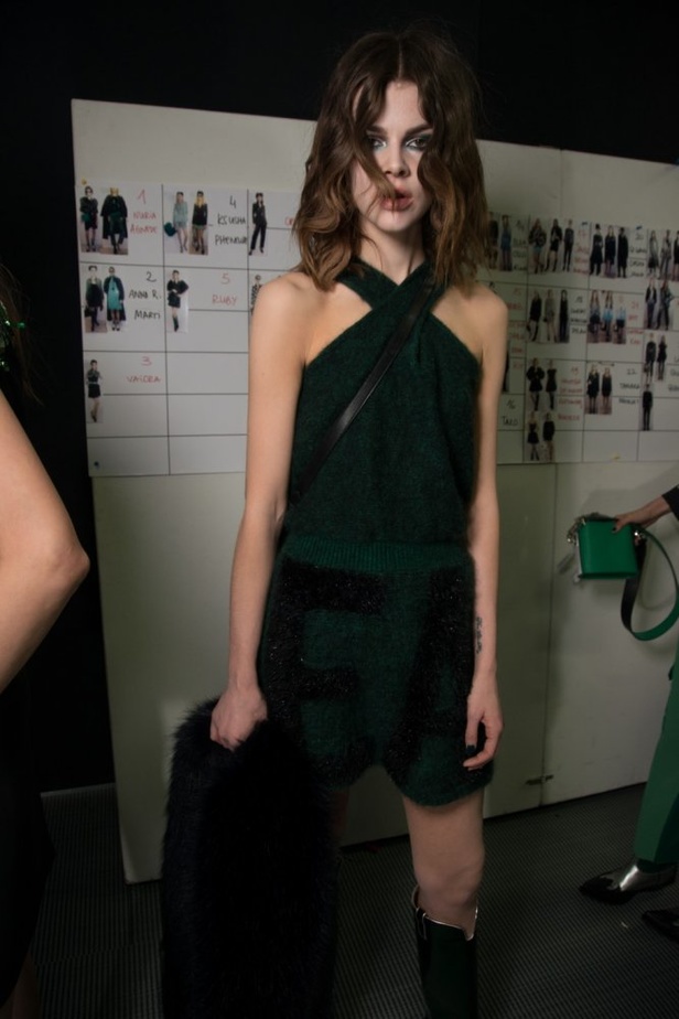 عرض ازياء أمبوريو أرماني لخريف وشتاء 2018