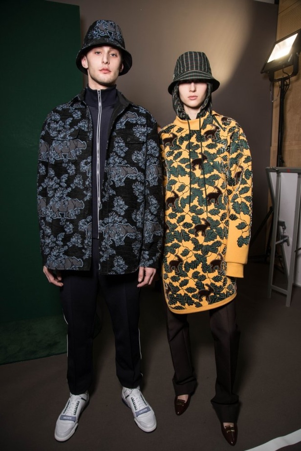 عرض ازياء لاكوست لخريف وشتاء 2018