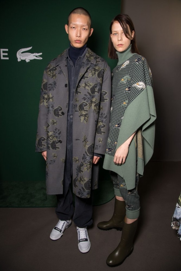 عرض ازياء لاكوست لخريف وشتاء 2018