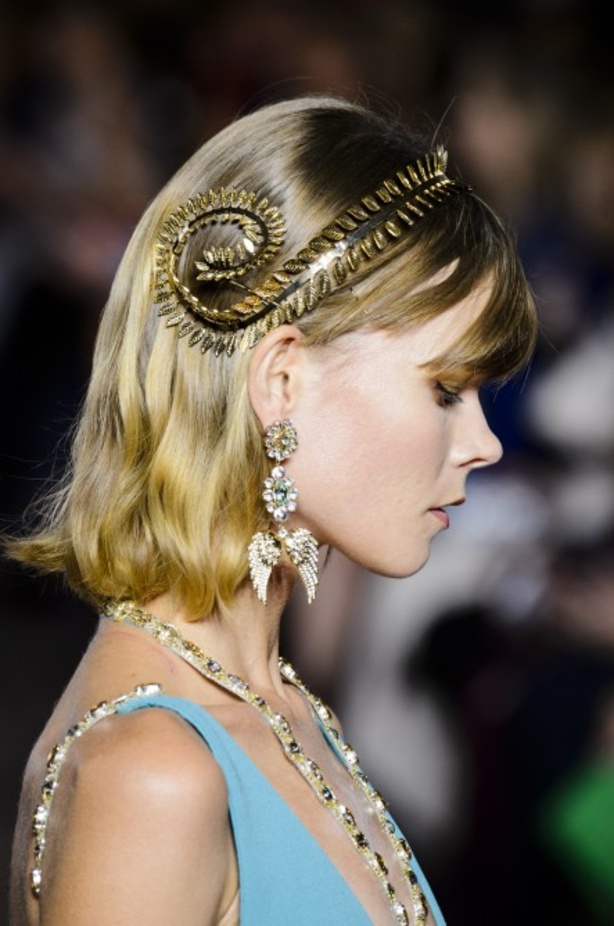 عرض ازياء جروج حقيبة لربيع وصيف 2018