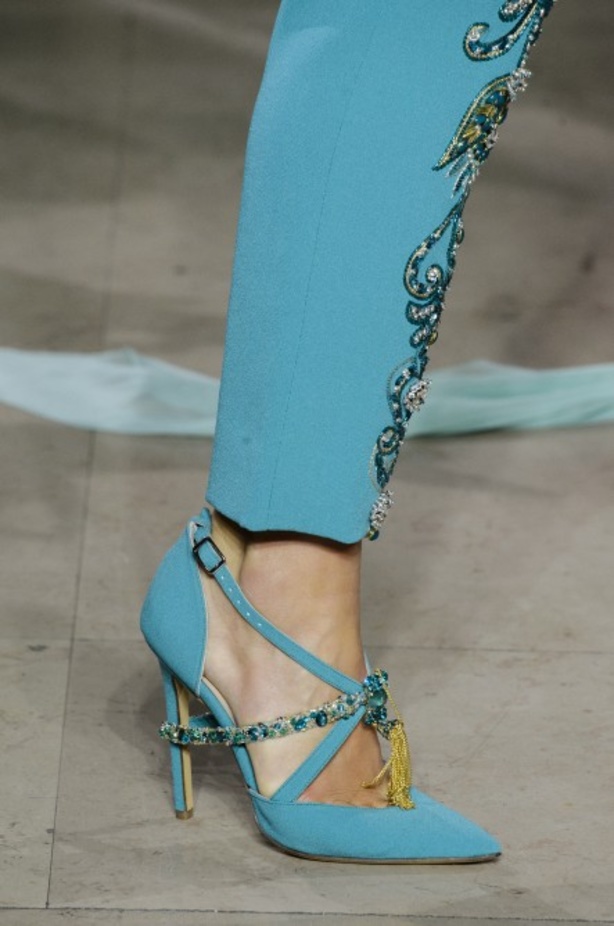 عرض ازياء جروج حقيبة لربيع وصيف 2018