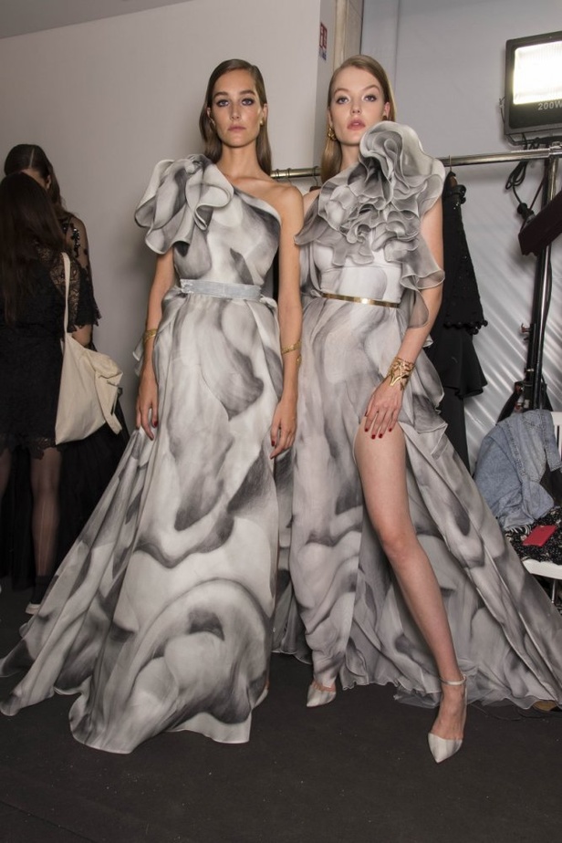 عرض أزياء ايلي صعب لخريف 2018