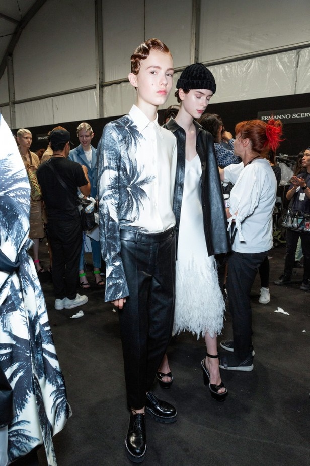 اسبوع الموضة في ميلان 2019 عرض أزياء ERMANNO SCERVINO لربيع وصيف 2020