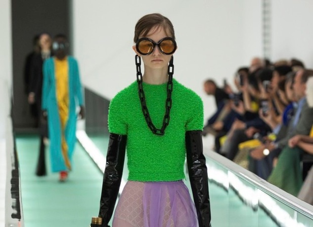 اسبوع الموضة في ميلان 2019 عرض أزياء GUCCI لربيع وصيف 2020