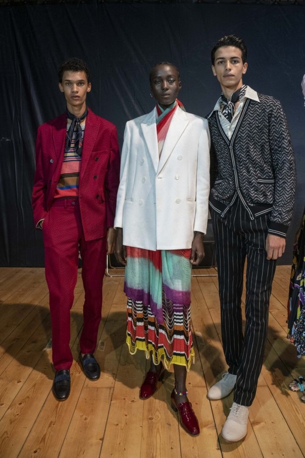اسبوع الموضة في ميلان 2019 عرض أزياء MISSONI لربيع وصيف 2020
