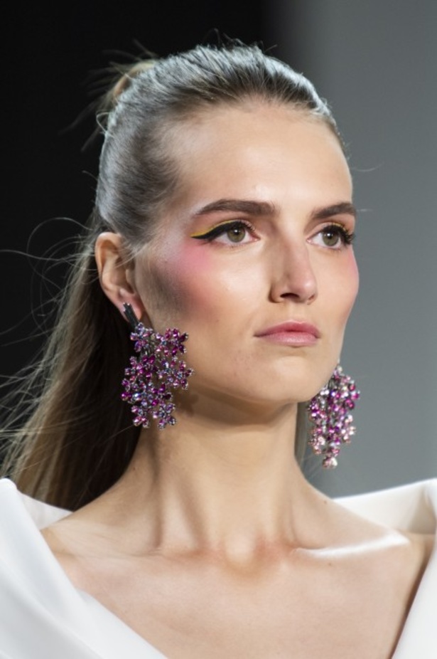  اسبوع الموضة في نيويورك 2019  موديلات فساتين TADASHI SHOJI لربيع وصيف 2020 