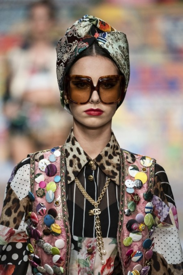 عرض ازياء dolce & gabbana لربيع وصيف 2021 ضمن أسبوع الموضة في ميلانو