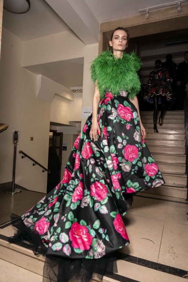 عرض أزياء Richard Quinn لخريف وشتاء 2020-2021