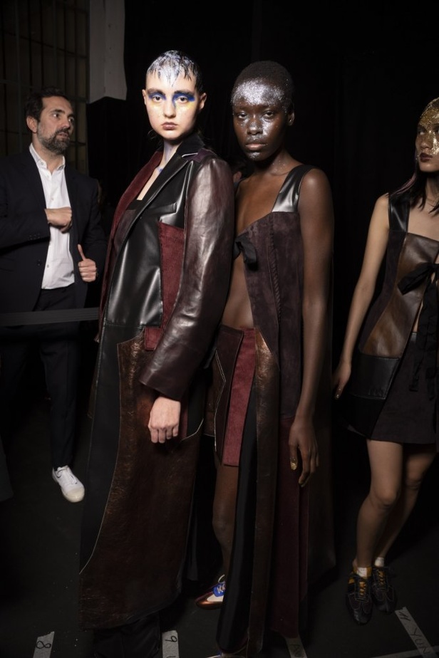 خطوط تجريدية في عرض مجموعة Marni FW20