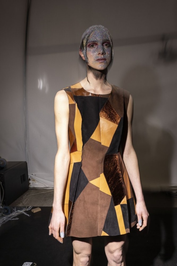 خطوط تجريدية في عرض مجموعة Marni FW20