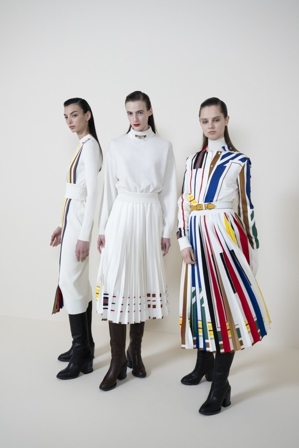 عرض أزياء Hermes لخريف وشتاء 2020-2021 خلال اسبوع الموضة في باريس