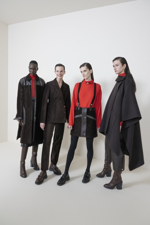 عرض أزياء Hermes لخريف وشتاء 2020-2021 خلال اسبوع الموضة في باريس