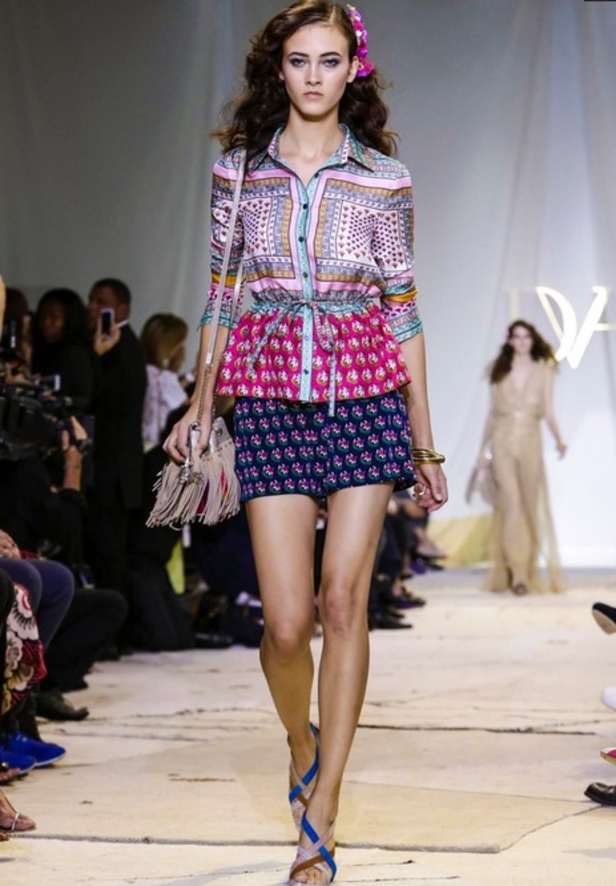 عشق الحياة والألوان في مجموعة  Diane von Furstenberg