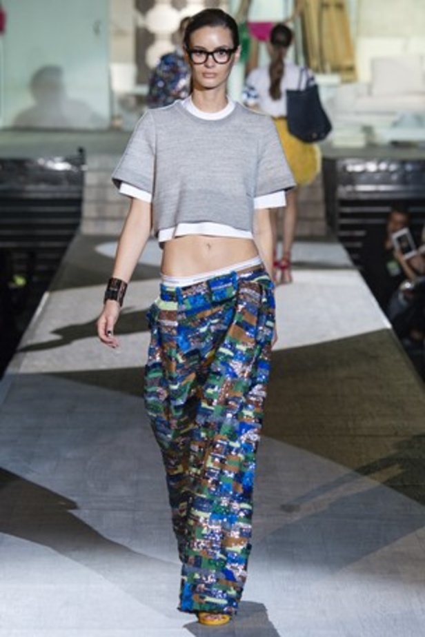 موضة الجينز والكشاكش في عرض Dsquared 2 