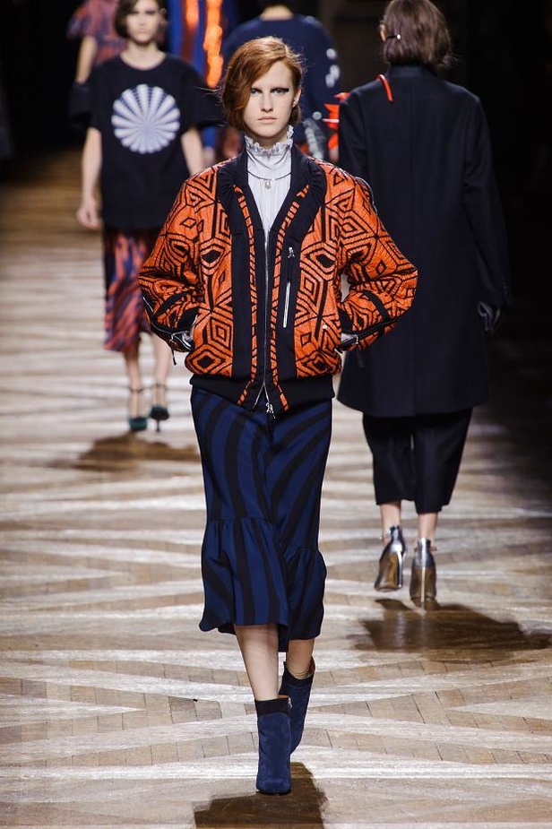 Dries Van Noten... أناقة الخطوط الوهمية