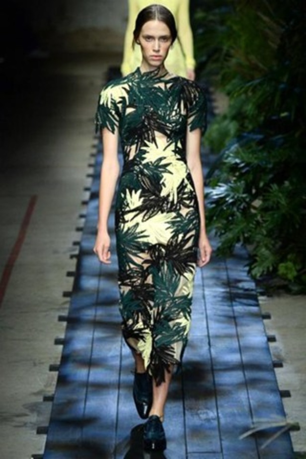 سحر الحدائق في عرض Erdem لربيع وصيف 2015