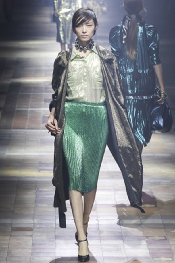 Lanvin .. مساء صيفي براق