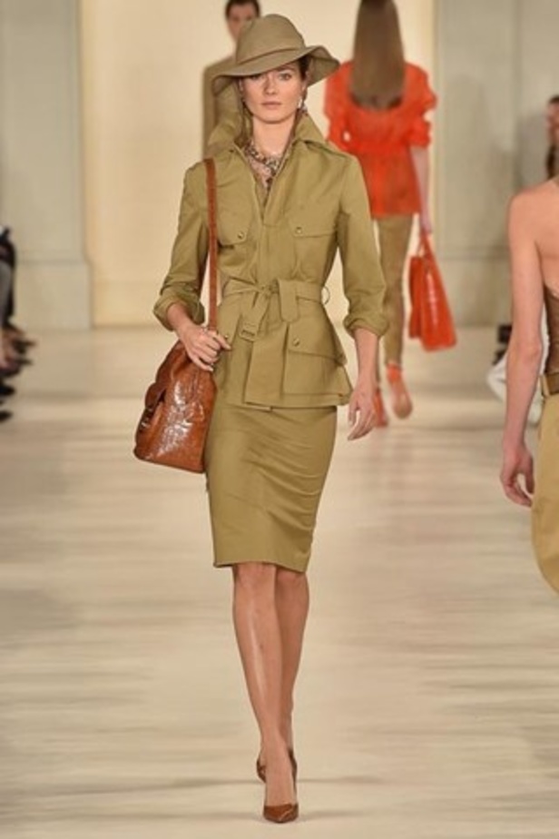 انتقلي لعالم السفاري مع مجموعة Ralph Lauren لربيع وصيف 2015