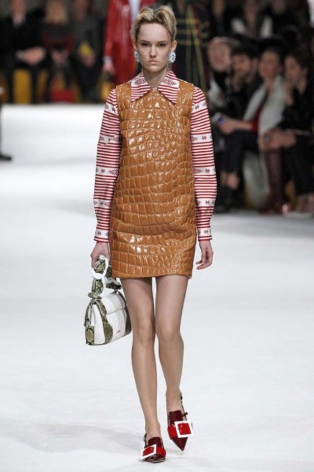 تألقي جمالاً مع مجموعة الأزياء الرائعة من Miu Miu