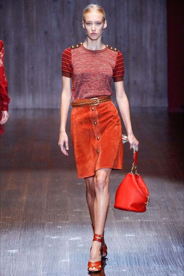 Gucci تمرد السبعينيات بألوان نارية!