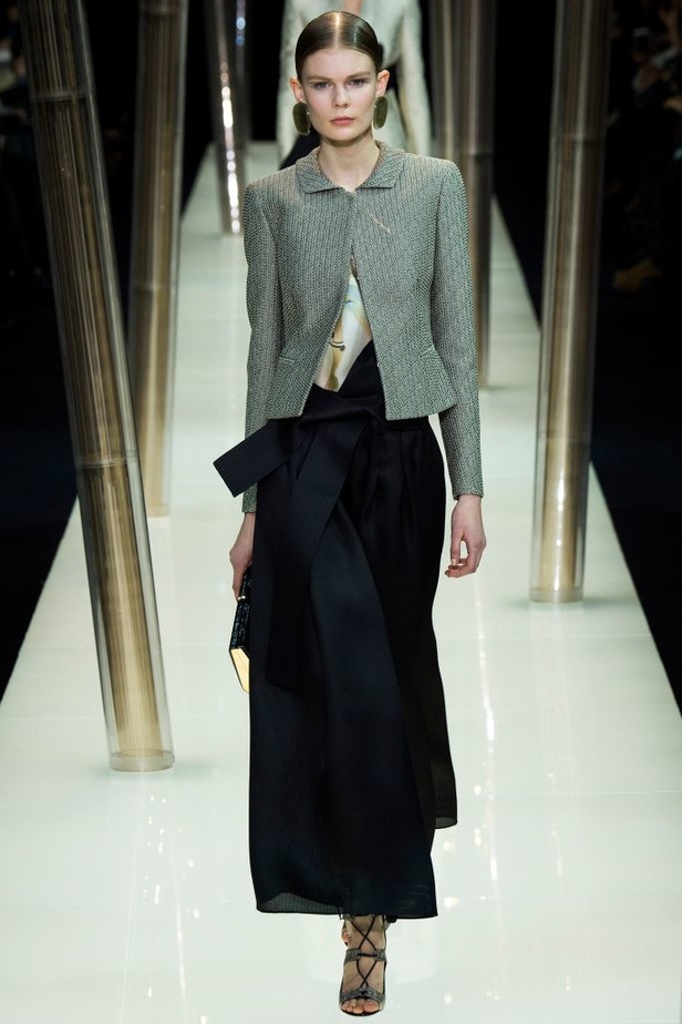 Armani Prive يُدخلنا حدائق البامبو في مجموعته الجديدة 