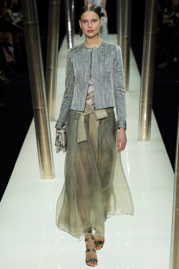 Armani Prive يُدخلنا حدائق البامبو في مجموعته الجديدة 