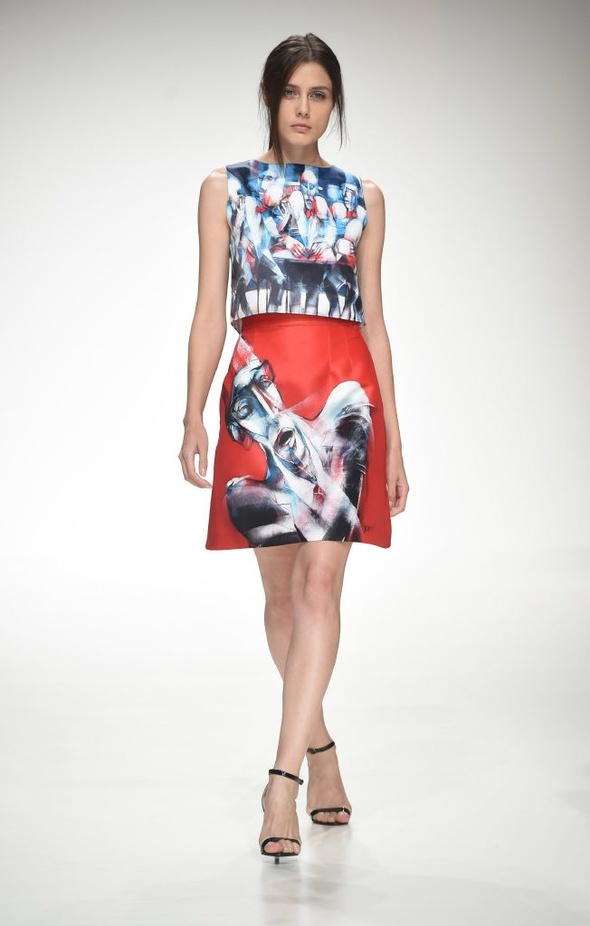 عرض ازياء زينة برسلي لربيع و صيف 2016