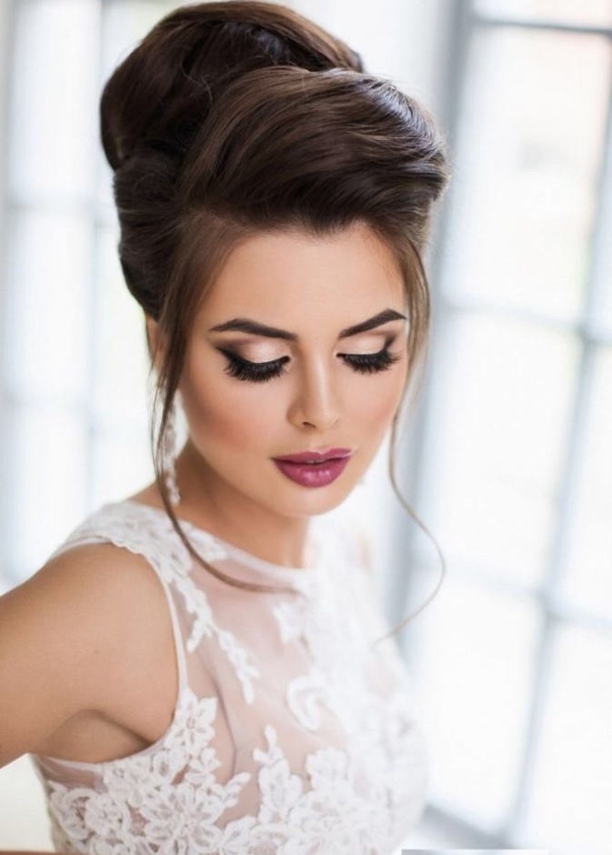 مكياج العروس السمراء