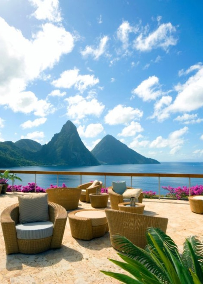 منتجع Jade Mountain