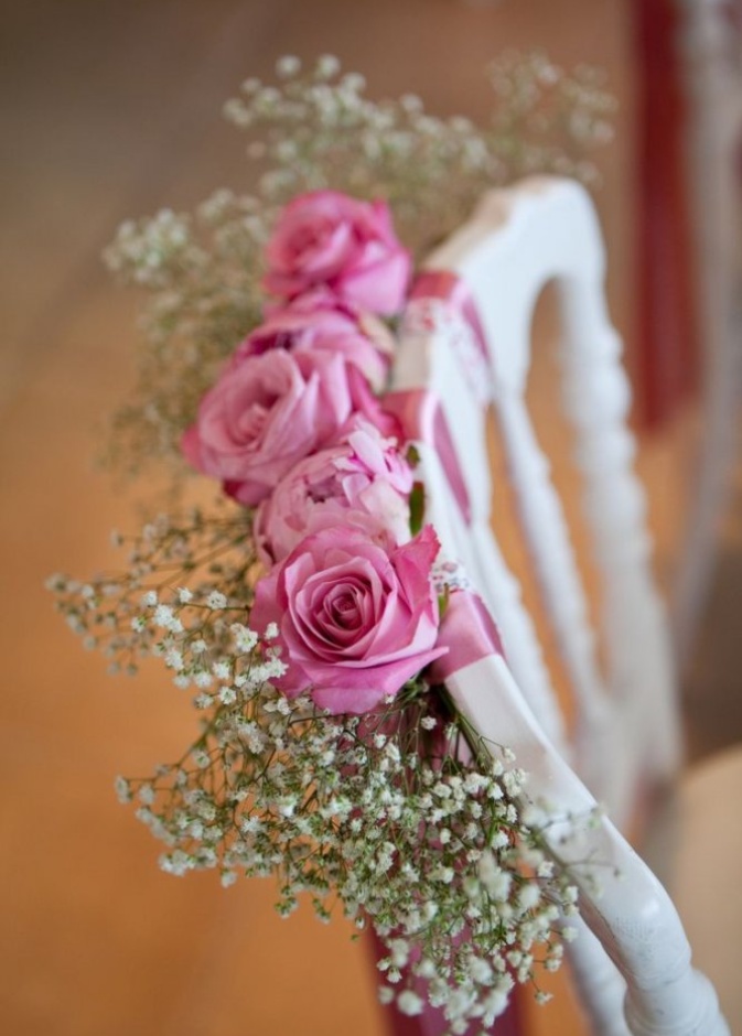 غطاء كامل لكراسي الزفاف بطريقة مميزة و جديدة